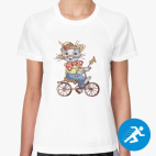 Женская спортивная футболка