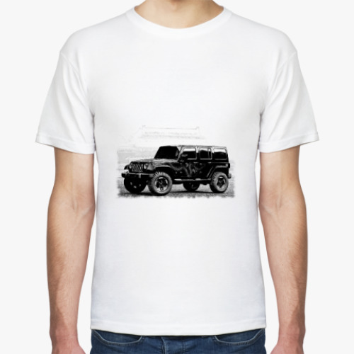 Футболка с принтом Джип