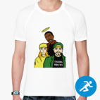 Мужская спортивная футболка