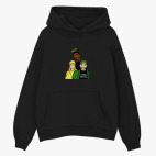 Толстовка худи оверсайз