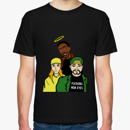 Футболка с принтом Jay and Silent Bob