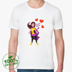 Мужская футболка органик