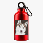 Металлическая бутылка 400 мл UV-DTF