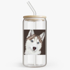 Банка с бамбуковой крышкой