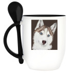 Кружка с ложкой