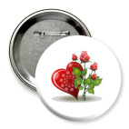 Сердце и розы