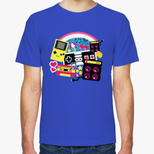 Футболка с принтом Привет из 90-х