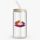 Банка с бамбуковой крышкой