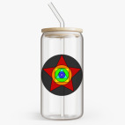 Банка с бамбуковой крышкой