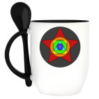 Кружка с ложкой