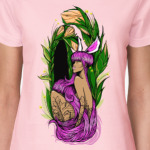 Floral Dark Babe/ Розоволосая