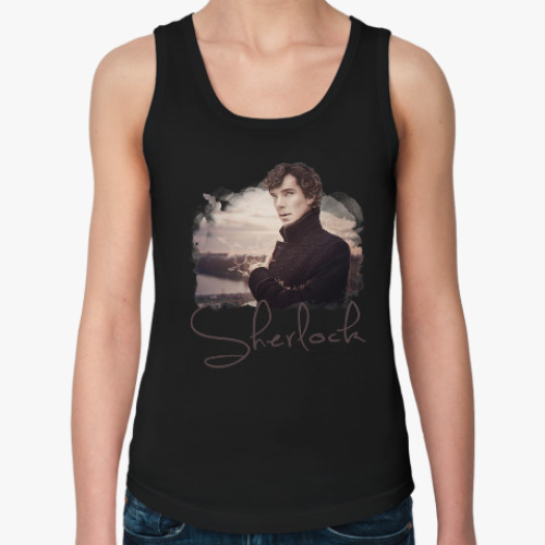 Женская майка с принтом The Science of Deduction