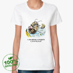 Женская футболка органик