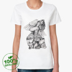 Женская футболка органик