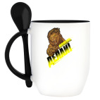 Кружка с ложкой