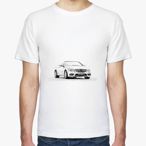 Футболка с принтом Мерседес
