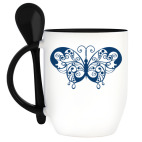 Кружка с ложкой