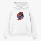 Толстовка худи оверсайз