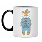 Кружка двухцветная