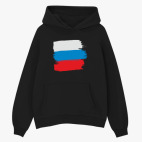 Толстовка худи оверсайз