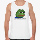 Майка Tank Top Лягушонок Пепе
