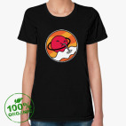 Женская футболка органик