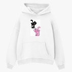 Толстовка худи оверсайз