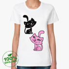 Женская футболка органик