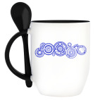 Кружка с ложкой