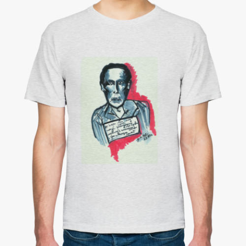 Футболка с принтом Даниил Хармс