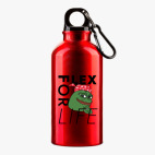 Металлическая бутылка 400 мл UV-DTF