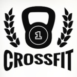 Кроссфит логотип с гирей