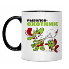 Кружка двухцветная