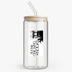 Банка с бамбуковой крышкой