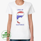 Женская футболка органик