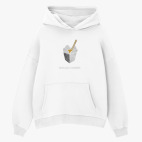 Толстовка худи оверсайз