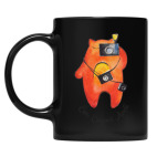 Кружка цветная UV-DTF