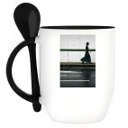 Кружка с ложкой