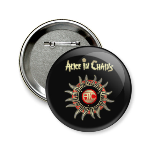 Значок 58мм Alice in Chains