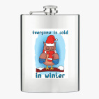 Фляжка стальная