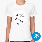 Женская спортивная футболка