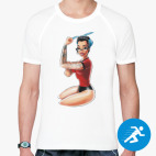 Мужская спортивная футболка