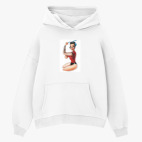 Толстовка худи оверсайз