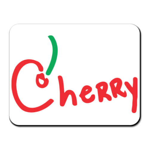 Коврик для мыши с принтом Вишенка