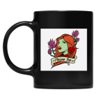 Кружка цветная UV-DTF