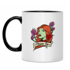 Кружка двухцветная