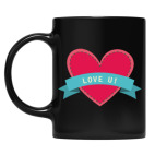 Кружка цветная UV-DTF