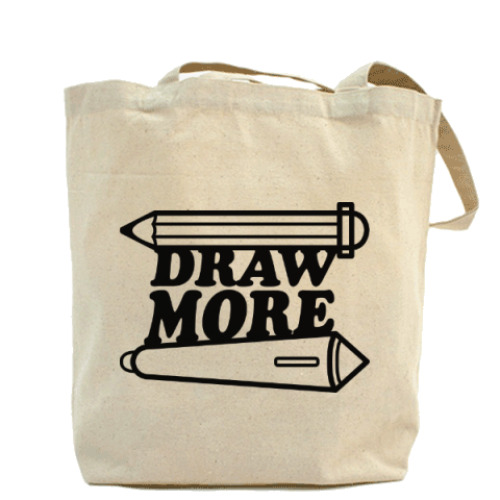 Сумка шоппер с принтом дизайн-рисунок