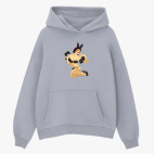 Толстовка худи оверсайз