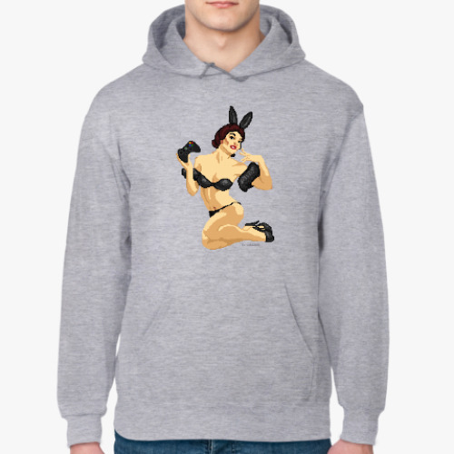 Толстовка худи с принтом Player Girl